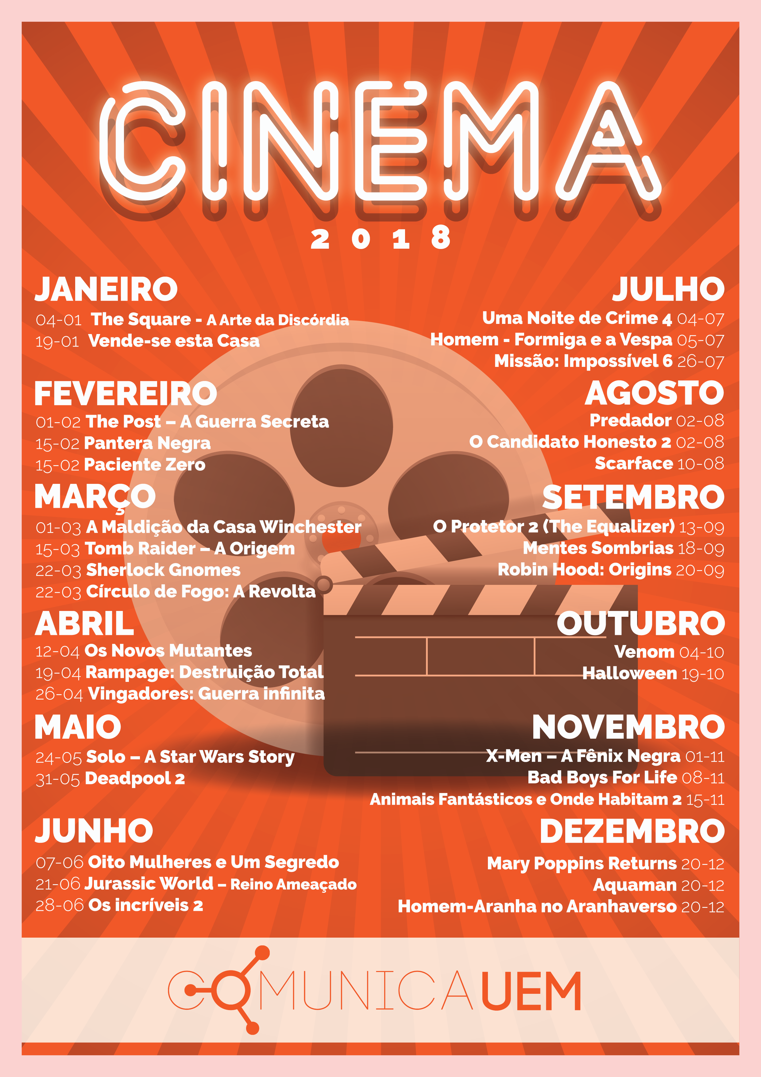 lista de filmes 2018 comunicauem comunica uem flista de filmes